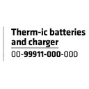 Therm ic batteries and charger 00 99911 000 000