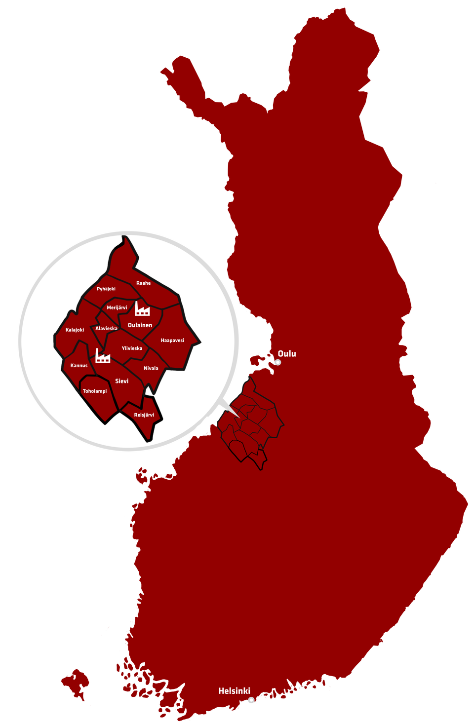 kunnat suomi