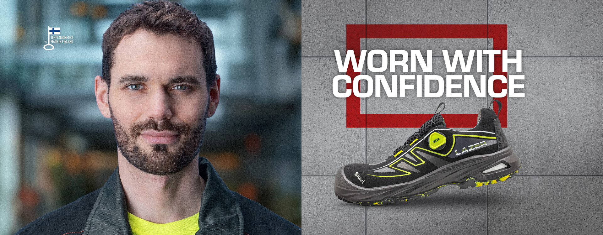 SIEVI Safety Shoes Safety Boots Safety Footwear Sievi Worn with confidence